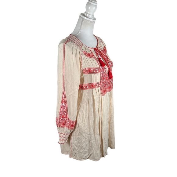 Free People Wind Willow Shift Peasant Mini Dress - Picture 11 of 14